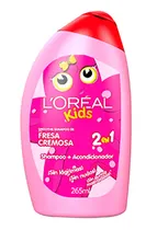 Loreal Kids SH.Fresa Cremosa 2EN1 265ML