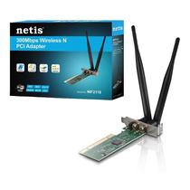 Adaptador Netis WF2118 PCI Wireless 300MBPS / 5 Dbi