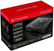 Fonte 650W Thermaltake 80+ Bronze Smart BX1 RGB  Fonte 650W ...