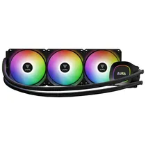 Water Cooler para Processador Gamdias Aura GL360 Lite Argb 360MM - Preto Water Cooler para Processador Gamdias Aura GL360 Lite Argb 360MM - Preto