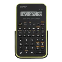 Calculadora Cientifica Sharp EL-501XB-GR / 10 Digitos / 131 Funçoes - Preto