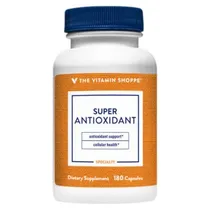 The Vitamin Shoppe Vitamina Super Antioxidant 180 Caps Plastico Blanco