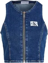 Calvin Klein Blusa Fem. J20J2227991BJ Blue