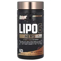 Nutrex Pre Energy LIPO-6 Black Hers Plastico 60 Caps s/C