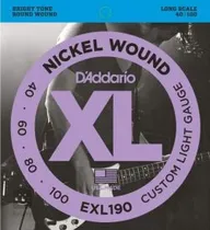 Daddario EXL190 0.40 4 Cordas  Daddario EX...