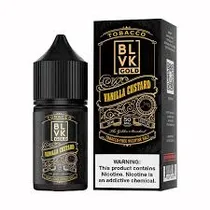 Liq BLVK Salt Gold Vanilla Custard 35MG