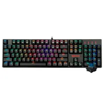 Teclado Gamer Mecanico Redragon K582RGB Surara USB / RGB / Ingles - Preto