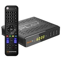 Receptor Digital Fta Champions Play GX Pro Iks / SKS - Preto