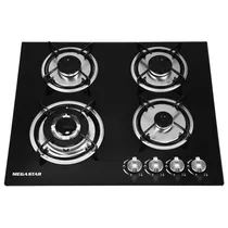 Fogão A Gás Megastar COOKTOP7 4 Bocas 220V