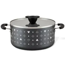 Panela Farberware Antiadherente Disney Coleção Preto 5.2L