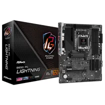 Placa Mãe Asrock B650 PG Lightning Socket AM5 / DDR5