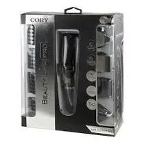 Coby Cortador de Pelo Beauty Life Pro CY3367-6111 Recargable Negro