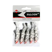 Señuelo Artificial Ottoni Pez TL05-1737HD 5 Piezas