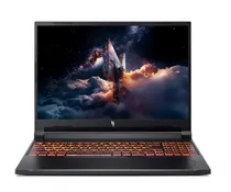 Notebook Acer Nitro V 16 Ai AMD ANV16-42-R96P, AMD Ryzen 7 260 3.80GHZ (5.10GHZ), AMD Ryzen Ai 16 Tops, 16GB Ram, 512GB SSD, Tela 16" Wuxga (1920X1200) Ips 180HZ, Geforce RTX5050 8GB, Windows 11 Home Copilot+ PC, Ethernet(RJ45), Inglês, Shale Preto|