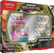 Cartas Pokémon Deck Batlha de Liga Dragapult Ex - 100-10400 (60 Cartas)