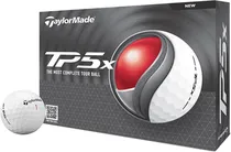 Bola de Golfe Taylormade TP5X The Most - Branco (12 Unidades)