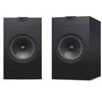 Caixa de Som Kef Q350 BL Bookshelf 2VIAS 120W Par Preto