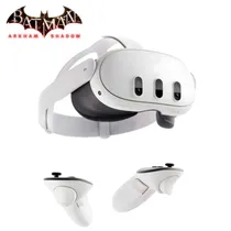Oculos de Realidade Virtual Oculus Quest 3 512GB Branco + Batman Arkha