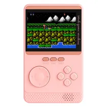 Console Portátil Game Box Power Bank Q18 500 Jogos - Rosa