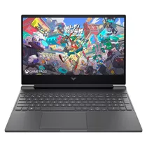 Notebook Gamer HP Victus 15-FB2063DX 15.6" AMD Ryzen 5 7535HS 512GB SSD 8GB Ram Radeon RX6550M 4GB Ingles - Preto