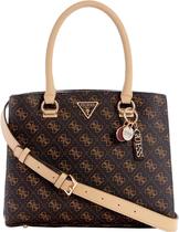 Bolsa Guess QB787906 Feminina - Brown Logo