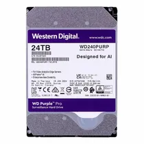 HD Western Digital WD Purple Pro Surveillance 24TB 3.5" SATA 3 7200PRM - WD240PURP