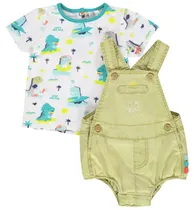 Conjunto para Bebê Orchestra HNAY4V-Bla Masculino (2 Peças)