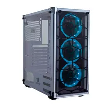 Gabinete Gamer Redragon Wheeljack GC-606WH-3RGB Mid Tower - Branco (Caixa Danificada e Detalhes) (3 Fans RGB)