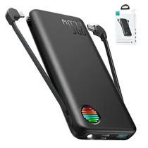Cargador Portátil Joyroom JR-L014 10000MAH de 22,5W Con Cables Incorpotados