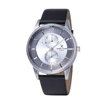Relógio Analógico Masculino Daniel Klein Exclusive DK12022-1 - Preto e Prata
