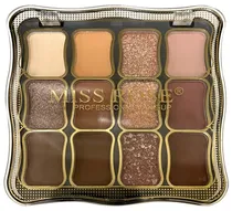 Sombra para Olhos Miss Rôse 7001-037N1 (12 Cores)