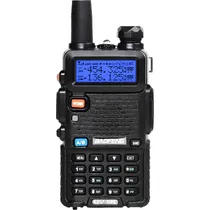 Rádio Comunicador Baofeng UV-5R Dual Band 5W - Preto