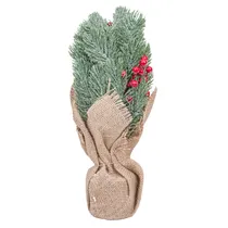 Galhos de Natal com Frutinhas Vermelhas 37 CM