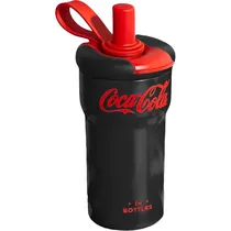 Garrafa Térmica Nonoo Coca-Cola HGA-500-001A-Ke com Canudo - Preto 500ML