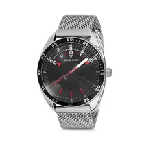 Relógio Analógico Masculino Daniel Klein Premium DK12221-6 - Prata e Preto
