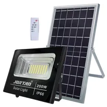 Refletor LED Sate Jortan JT-BJ200W 200W/6500K/Controle + Painel Solar  Refletor LE...