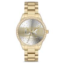 Relogio Analogico Feminino Daniel Klein DK.1.12697-3 Premium Ladies / Pulseira de Aco Inoxidavel - Dourado