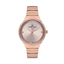 Relógio Analógico Feminino Daniel Klein Premium DK.1.12522-4 - Rosa Ouro