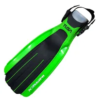 Aletas Tusa Silicone Verde