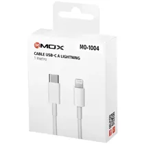 Mox Cable MO-1004 USB-C A Lightning 1M White