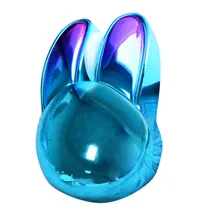 Mouse MZ 061 Galvanizado - Azul