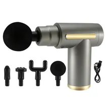 Pistola Massageadora Corporal e Facial Gun