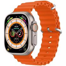 Smartwatch Moxom MX-WH06 com Bluetooth - Dourado/Laranja