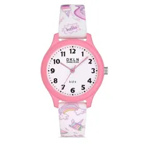 Relogio Femenino Infantil Daniel Klein DK.1.12764-4 Rosa