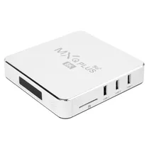 Receptor de TV Box MXQ Plus 128/ 512GB/ 8K/ 5G/ Android 11 - Branco