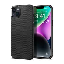 Capa para iPhone 14 Spigen Liquid Air ACS05037 - Preto Fosco