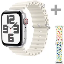 Relógio H19 Pro Max Con Bluetooth - Bege + Pulseira