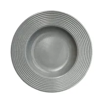Plato Hondo de Cerámica HD-31855 20 CM Gris