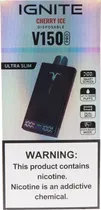 Vape Descartável Ignite V150 Pro Cherry Ice 15000 Puffs