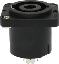 Conector Female Socket - SVP-800F - Preto
